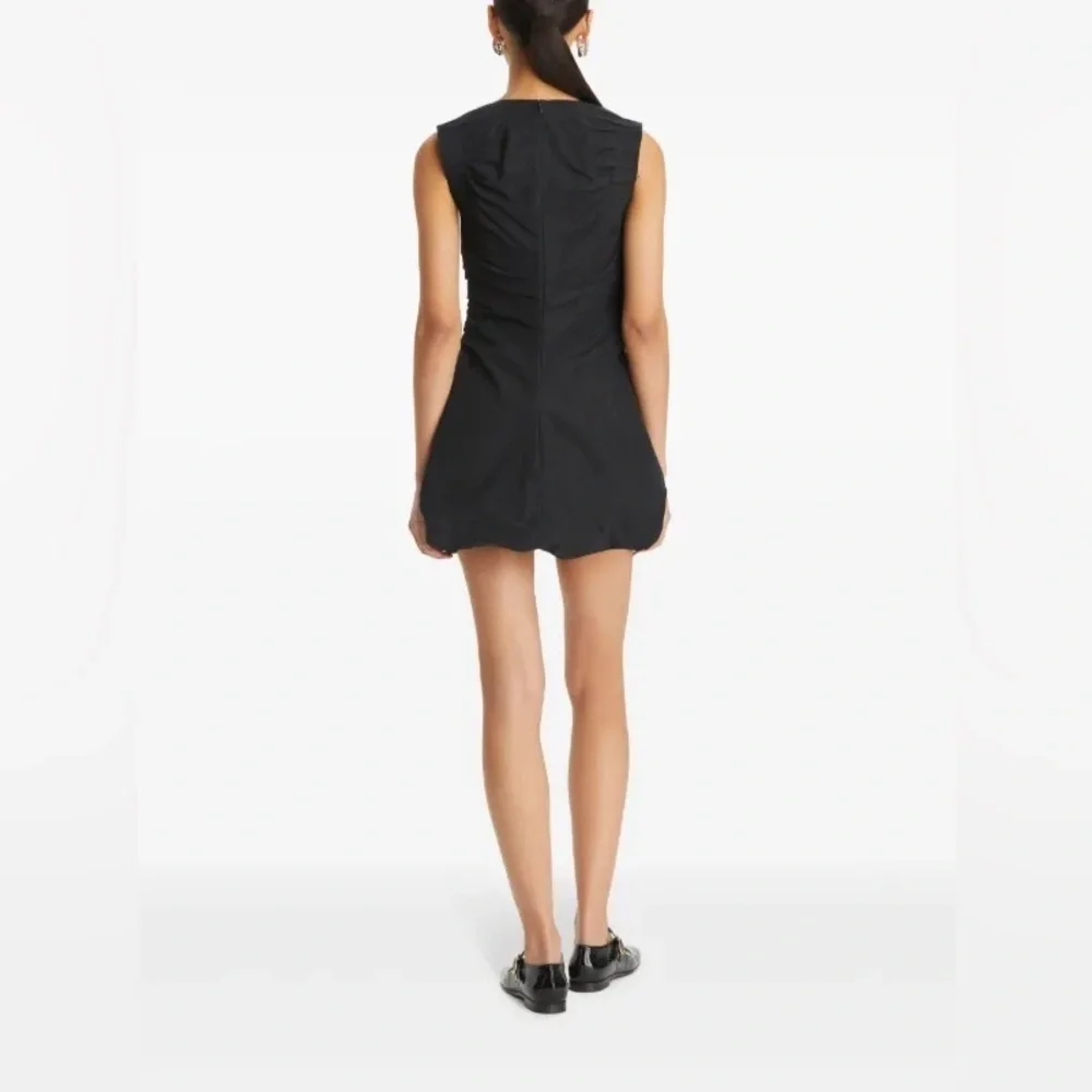 Tory Burch Ruched Silk Cotton Dress